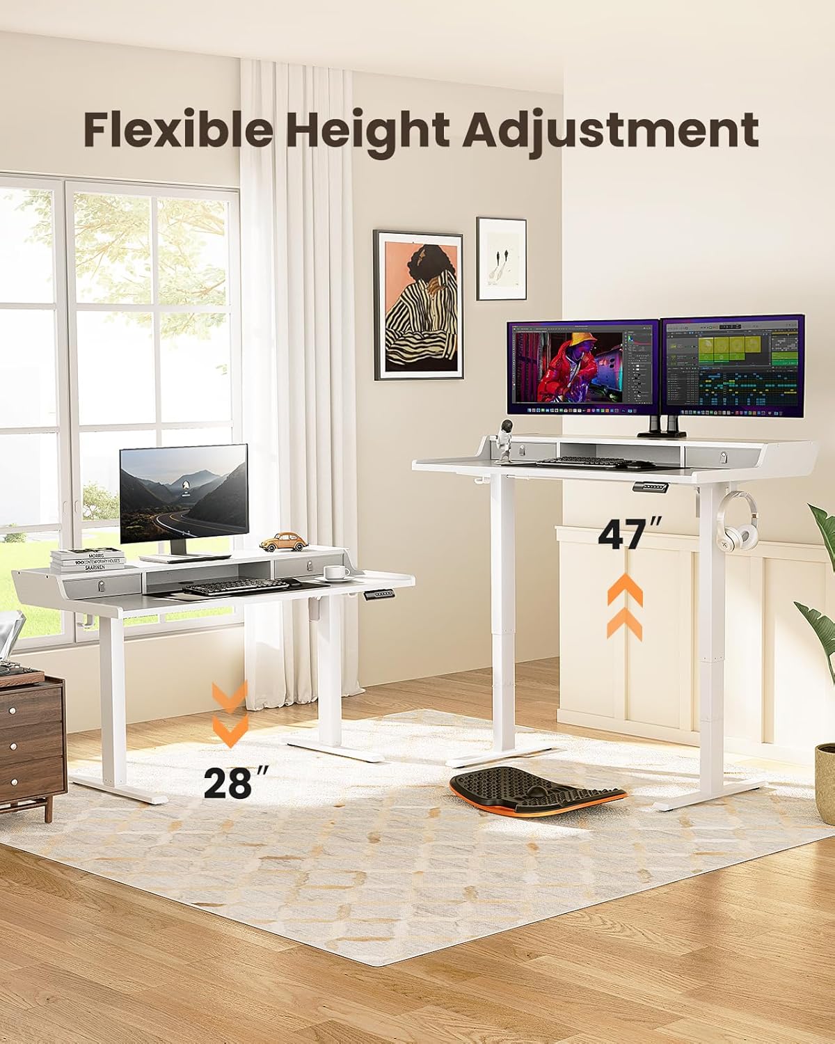 Smooth Electric Height Adjustment